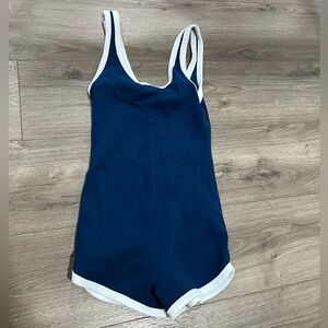 Zara dark blue jumpsuit